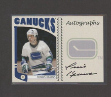 2004-05 ITG Franchises Canadian Autographs #DK Dennis Kearns   *21711