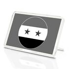 Classic Magnet With Stand - BW - Syria Flag Map #41716