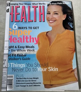 Health September 1999 Vol 13 No 7 Changing Your Shape Get Super Healthy Magazine - Picture 1 of 8