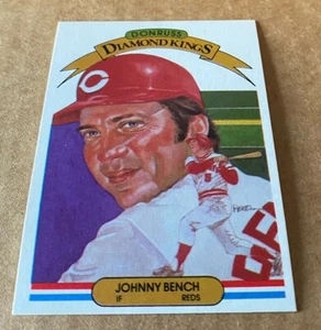 JOHNNY BENCH HOF 1982 Donruss DIAMOND KINGS Card #22 NM-MT Condition - Picture 1 of 2