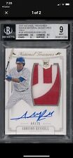 2015 Natn'l Trsr Rookie Material Sig Gold: 158 Addison Russell /25 BGS 9 AUTO 10