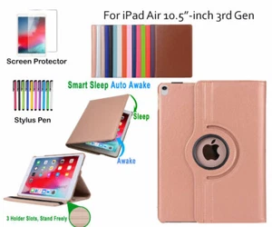 360 Rotate PU Leather Case Cover for Apple iPad Air 10.5-inch [3rd Generation] - Bild 1 von 30