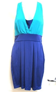 Lipsy London Cocktail Casual Dress Size 12 Aqua/ Blue - Picture 1 of 3