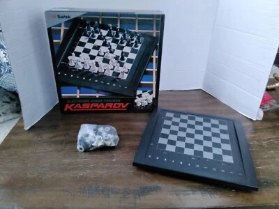 Compañero de ajedrez electrónico Saitek Kasparov de colección probado funcionando Foto 1 de 4