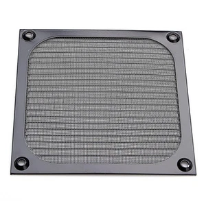 120 mm ventilateur d'ordinateur refroidissement anti-poussière étui filtre à poussière pour barbecue en aluminium garde-wy - Photo 1/4