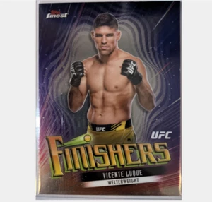 2024 Topps Finest UFC - Finishers Vicente Luque #FIN-10 - Picture 1 of 1