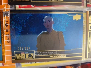 Tarjeta coleccionable Marvel What If Possabilities azul /388 The Ancient One - Imagen 1 de 1