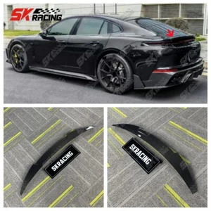 Forged /Carbon Fiber Rear Trunk Spoiler Wing For Porsche Panamera 976 2024+ - Picture 1 of 24