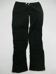 new H&M Pants Youth Size 14Y Cotton Casual Flat Front Black Zip - Picture 1 of 6