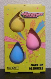 The Powerpuff Girls make up blender 3 piece set by Mad Beauty New in box - Picture 1 of 4