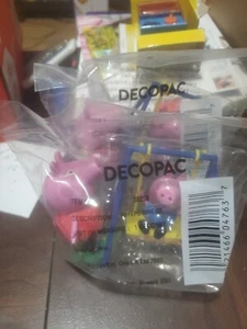 Peppa Pig Swing Set DecoPac Cake Topper Kit - New - Picture 1 of 4