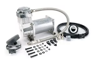 Viair 325C Chrome Air Compressor 150 PSI Max Air Ride Suspension Bags - 32533 - Foto 1 di 1