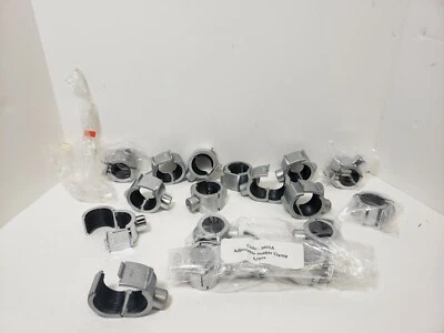 Lot Of 18 Retail Adjustable Hugger Clamps For Signs Price Display Slot sign clam - Image 1 of 4