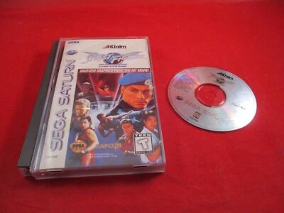 Street Fighter: The Movie (Sega Saturn, 1995) COMPLETE w/ Case manual disc WORKS - Image 1 of 4