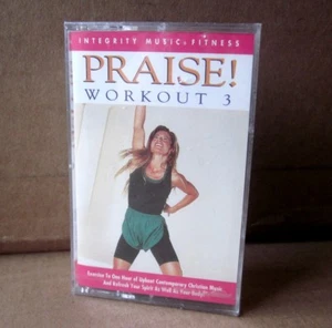 PRAISE WORKOUT 3 cassette tape Christian Music 1994 fitness workout NWT - Picture 1 of 2