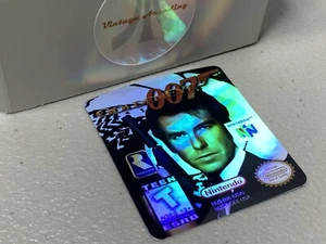 Golden Eye 007, Holographic (N64 Nintendo) Ersatzetikett - Bild 1 von 1