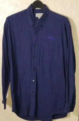 Cutter & Buck El Monterey Mens Long Sleeve Button Up Shirt Blue Size Large - Image 1 of 3