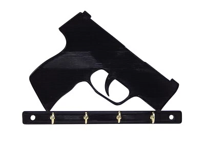 Sig Sauer P365 9mm Gun Handgun Key Rack Holder Hanger Entryway Wall Organization - Image 1 of 4