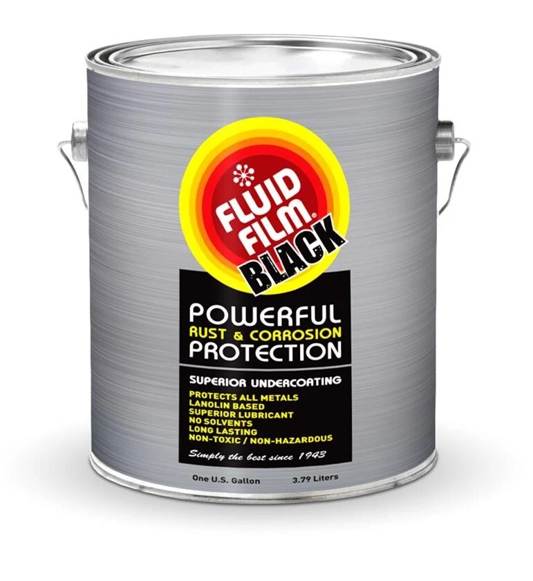 Fluid Film Black Penetrant & Lubricant, Rust & Corrosion Protection, 1Gal #CNASB - Image 1 of 1