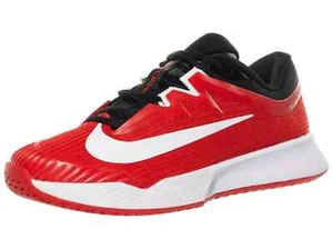 NEW MEN'S NIKE ZOOM VAPOR PRO 3 HC TENNIS FZ2161-600 RED WHITE BLACK SZ 14 - Picture 1 of 11