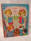 LITTLE BOY MEETS LITTLE GIRL Bonnie Children's Series Illustrated Hardcover Rare