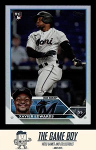2023 Topps Update Rainbow Foil #US296 Xavier Edwards Miami Marlins - Picture 1 of 2
