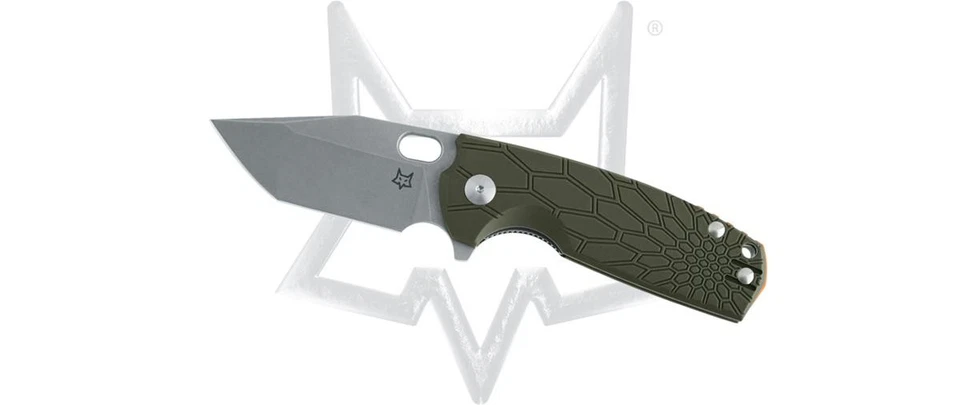 Cuchillo de bolsillo de acero FOX KNIVES Core Tanto FX-612 ODS Liner Lock OD verde N690Co Foto 1 de 1