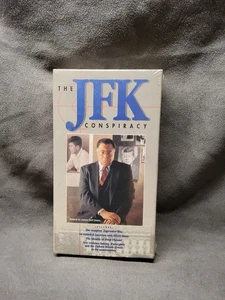 The JFK Conspiracy VHS SEALED NEW Vcr Tape James Earl Jones Bmg 800007-3 - Picture 1 of 4