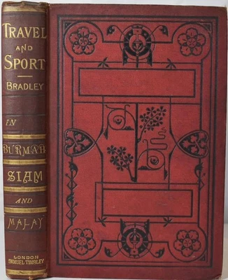 TRAVEL & SPORT IN BURMAH SIAM MALAY PENINSULA 1876 Big Game Hunting Asia Tiger - Image 1 of 4