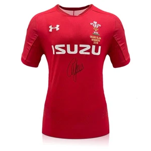 Alun Wyn Jones Signed 2019 Wales Rugby Shirt - Picture 1 of 5