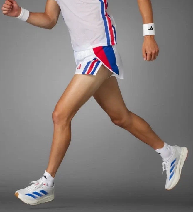 🔥NUEVO CON ETIQUETAS Adidas Adizero Retro Split 3” Corto Sprinter Carrera Para hombres Talla XS Foto 1 de 4