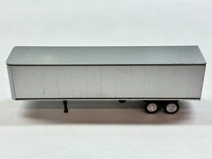 Con-Cor Semi Truck Box Delivery Trailer Undecorated Silver N-Scale Fast Shipping - Picture 1 of 6