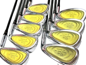 Gold Back Face S-YARD U.101 9PC R-FLEX IRONS SET Golf Clubs NWO - Picture 1 of 6