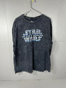 Disney Parks Black distressed wash Star Wars T-shirt men’s XL - Picture 1 of 3