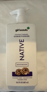 Native Girl Scouts Conditioner - Coconut Caramel - Moisturizing 16.5oz / 487mL - Picture 1 of 2