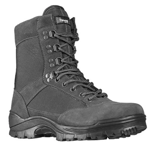 Botas tácticas con cremallera YKK gris urbano, camping, exterior, militar -NUEVAS- - Imagen 1 de 1
