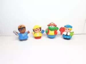 Vintage Little People Figures Toy Bundle School Girl Maggie Figure Weeble Turtle - Picture 1 of 20