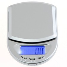500g * 0.1g Mini LCD Digital Pocket Jewelry Diamond Scale silver