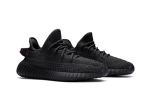 Adidas Yeezy 350 Negro Talla 10.5 M (Nuevo) - Imagen 1 de 6