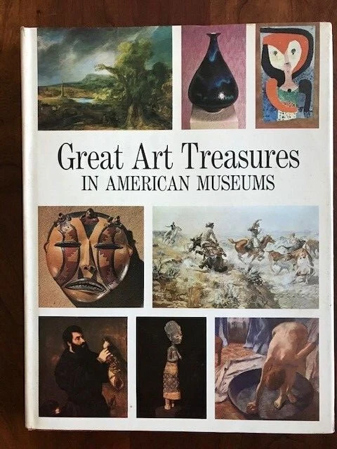 Great Art Treasures in American Museums 1967 Vintage First Edition Book  - Image 1 of 1