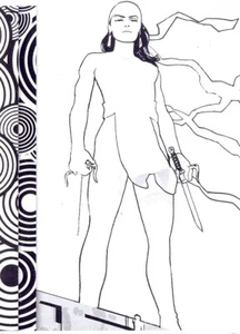 2013 Marvel Fleer Retro Druckplatte #12 Elektra Base - Bild 1 von 2