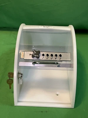 Caja de bloqueo de seguridad de medicamentos médicos acrílicos Armstrong ClearView carro de choque inteligente A Z1 Foto 1 de 4