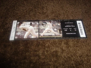 Talón de boleto Yankees 2018 1/08/18 vs Orioles ~ debut Cody Carroll - Imagen 1 de 1