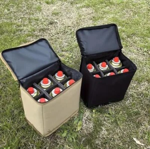 Bolsa de almacenamiento de tanques de gas para camping cilindro de combustible portátil estuche protector de campamento F3R9 - Imagen 1 de 21