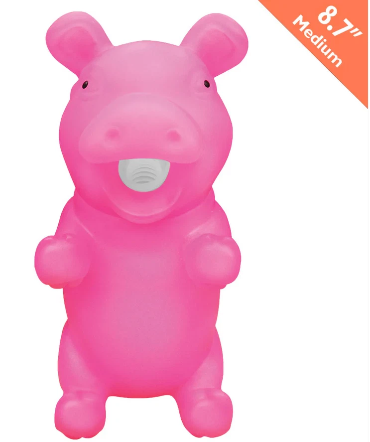 Squeeze Me Gummy Piggie with Sound  Animolds Squeeze Toys 8.7" - Image 1 of 1