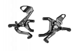 Ducati V2 Bonamici Adjustable Position Rearsets Footrests Pegs - Picture 1 of 3