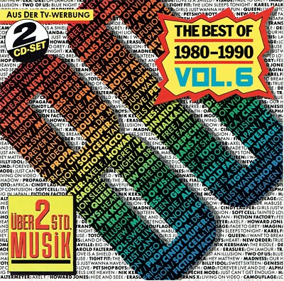 (2CD's) The Best Of 1980-1990 Vol. 6 - Queen, Depeche Mode, Soft Cell,Alphaville - Bild 1 von 2