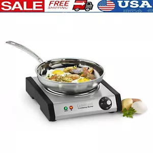 Specialty Appliances Countertop Single Burner Heavy-Duty Cast Iron Plate 1500W - Picture 1 of 2