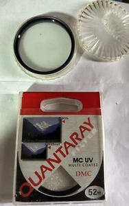 SET OF TWO 52mm Filters Quantaray MC UV and Kenko Snow-Cross (6 Point Star) NOS? - Picture 1 of 1