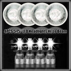4Pcs 5 3/4"5.75 Super White Led Headlights Hi/Lo Beam For Pontiac Gto Grand Prix